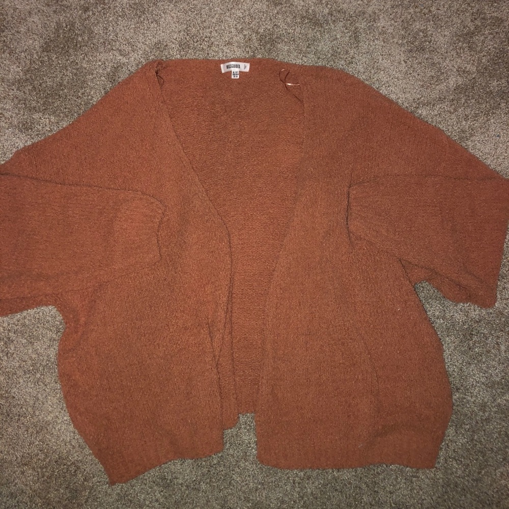 missguided fuzzy cardigan
